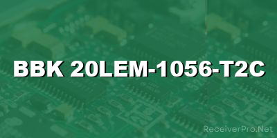 bbk 20lem-1056-t2c software