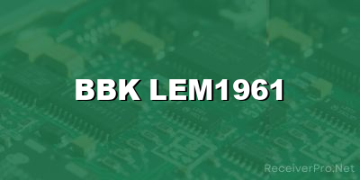 bbk lem1961 software