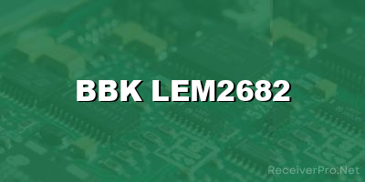 bbk lem2682 software
