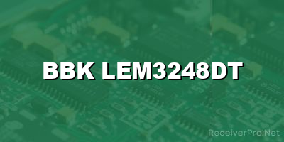 bbk lem3248dt software