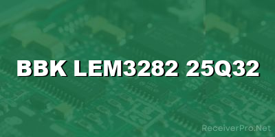 bbk lem3282 25q32 software