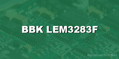 bbk lem3283f software