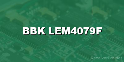 bbk lem4079f software