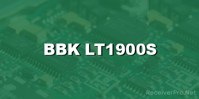 bbk lt1900s software
