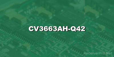 cv3663ah-q42 software