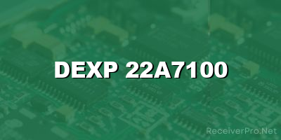 dexp 22a7100 software