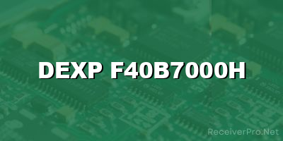 dexp f40b7000h software