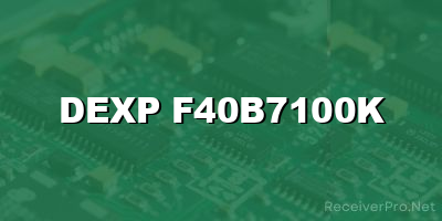 dexp f40b7100k software