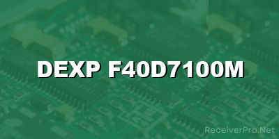 dexp f40d7100m software