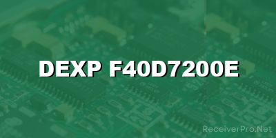 dexp f40d7200e software
