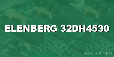 elenberg 32dh4530 software