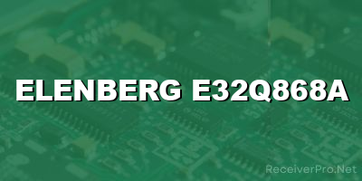 elenberg e32q868a software
