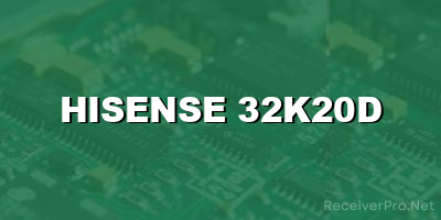 hisense 32k20d software