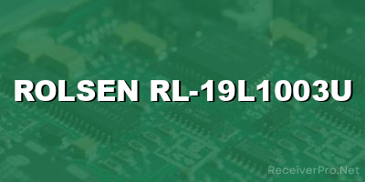 rolsen rl-19l1003u software