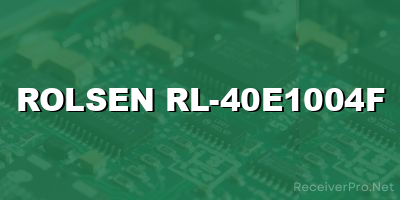 rolsen rl-40e1004f software