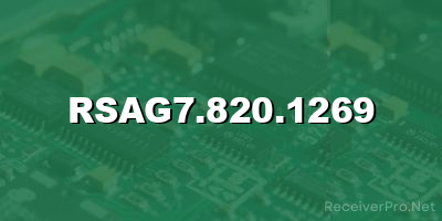 rsag7.820.1269 software