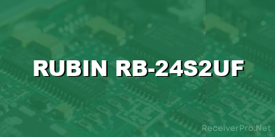 rubin rb-24s2uf software