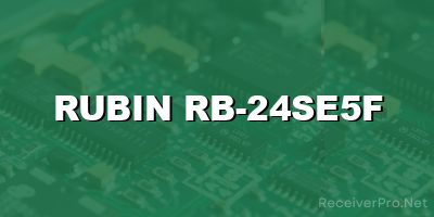 rubin rb-24se5f software