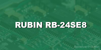 rubin rb-24se8 software