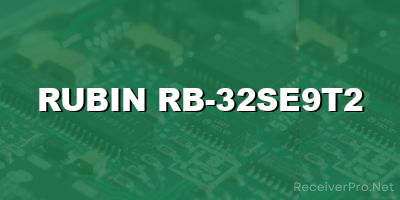 rubin rb-32se9t2 software