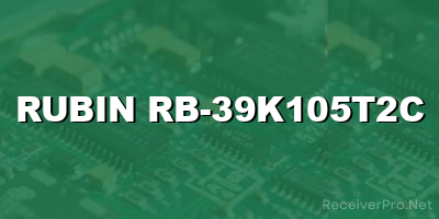 rubin rb-39k105t2c software
