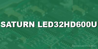 saturn led32hd600u software