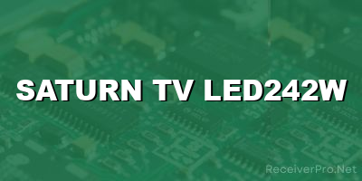 saturn tv led242w software