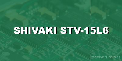 shivaki stv-15l6 software