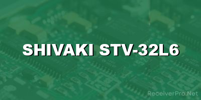 shivaki stv-32l6 software