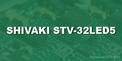 shivaki stv-32led5 software