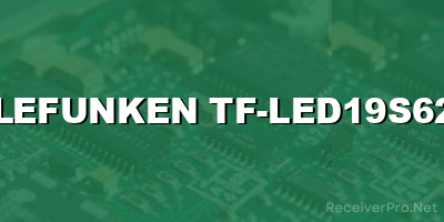 telefunken tf-led19s62t2 software