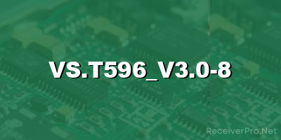 vs.t596_v3.0-8 software